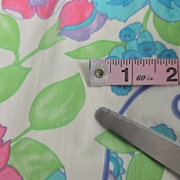 Sigrid Olsen Sport Blue Floral Shift Knee Length Stretch Dress 10 Athleisure - Picture 11 of 11